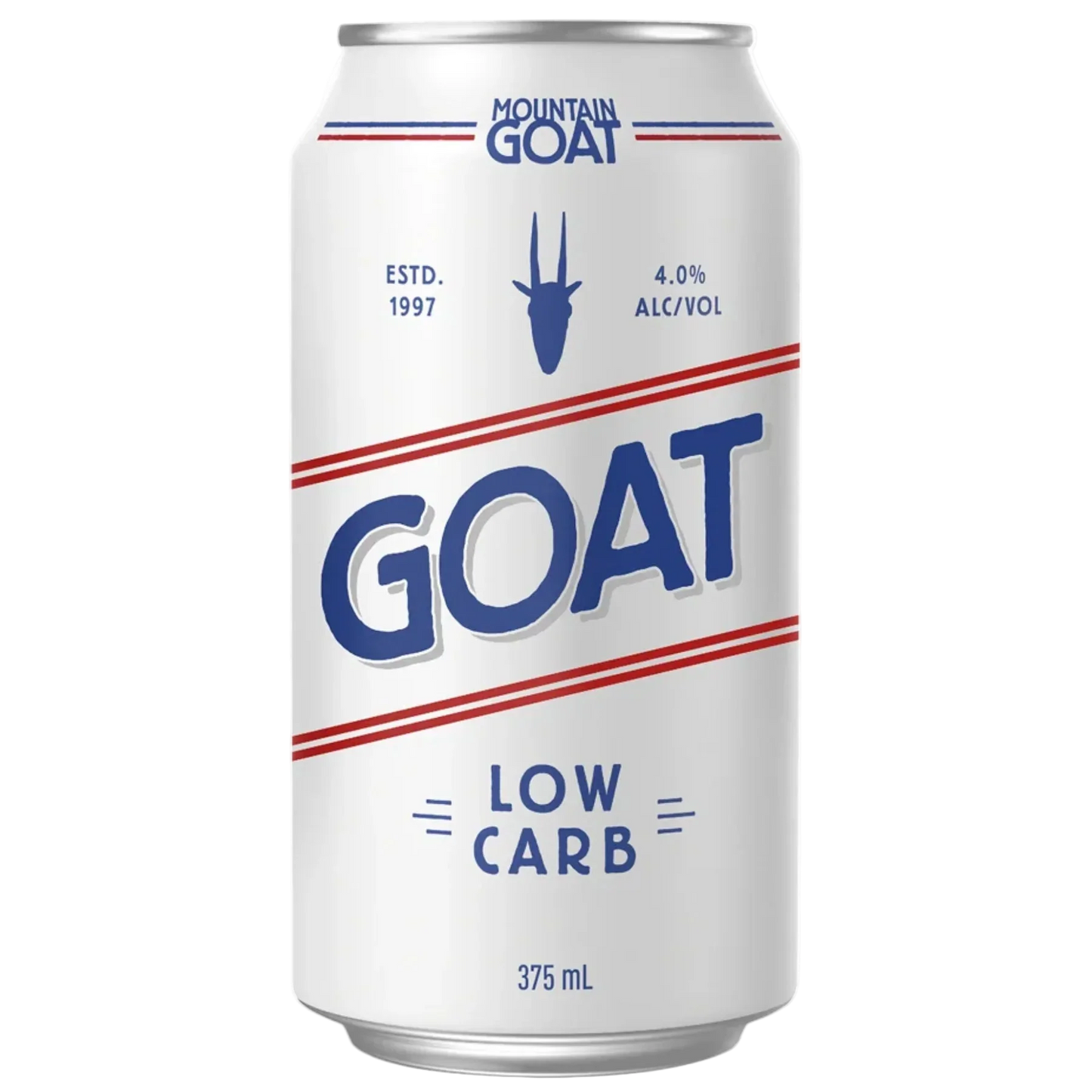Mountain Goat Low Carb Beer 6x375ml Cans