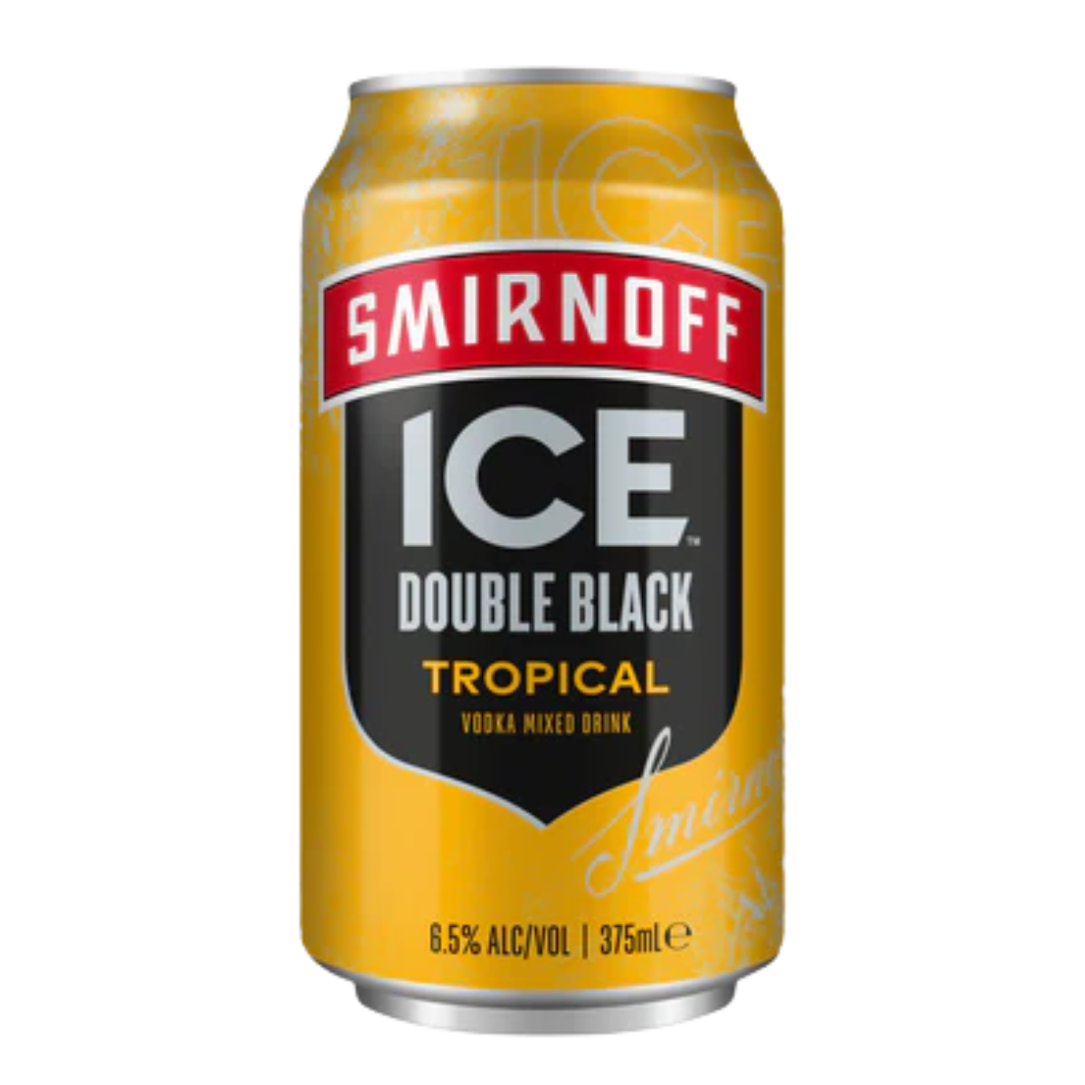 Smirnoff Ice Double Black Tropical 375ml Can