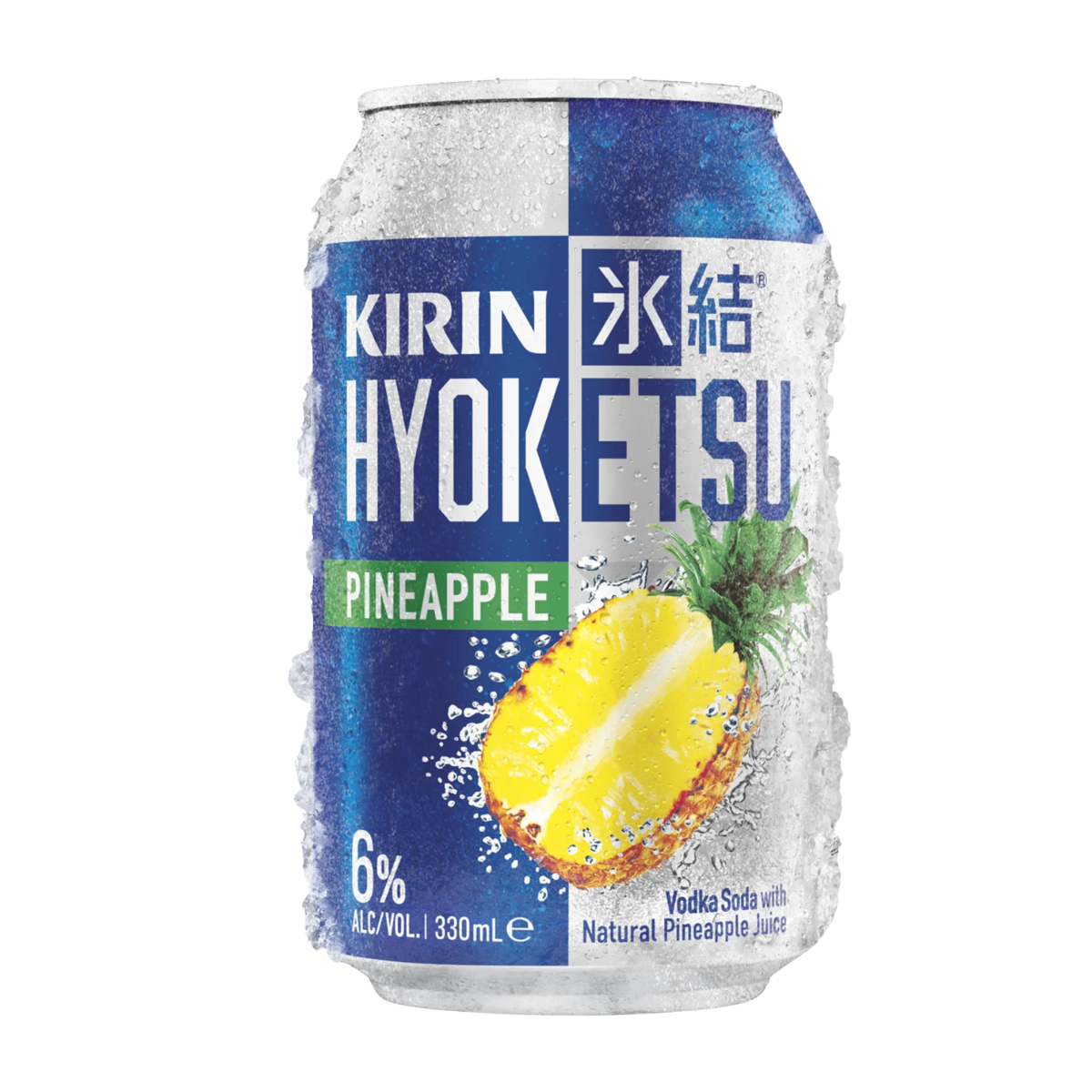 Kirin Hyoketsu Vodka Soda Pineapple 330ml Can