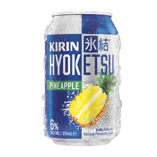 Kirin Hyoketsu Vodka Soda Pineapple 330ml Can