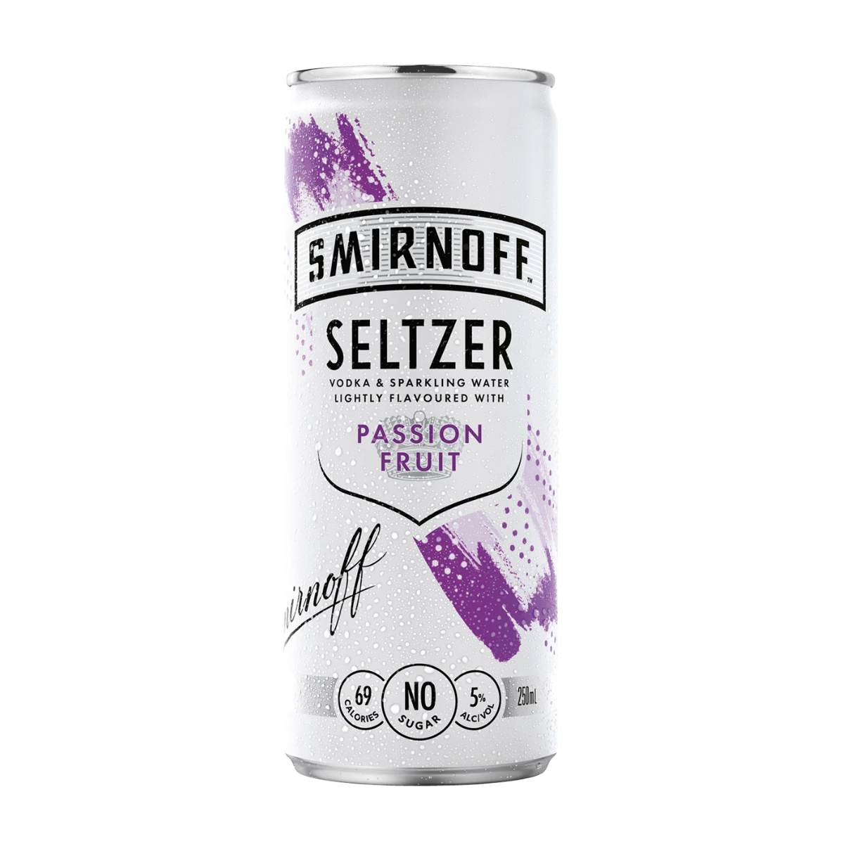 Smirnoff Seltzer Passionfruit 250ml Can