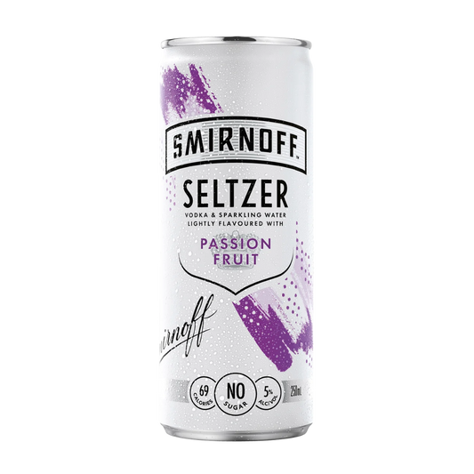 Smirnoff Seltzer Passionfruit 250ml Can