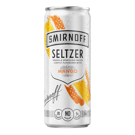 Smirnoff Seltzer Mango 250ml Can