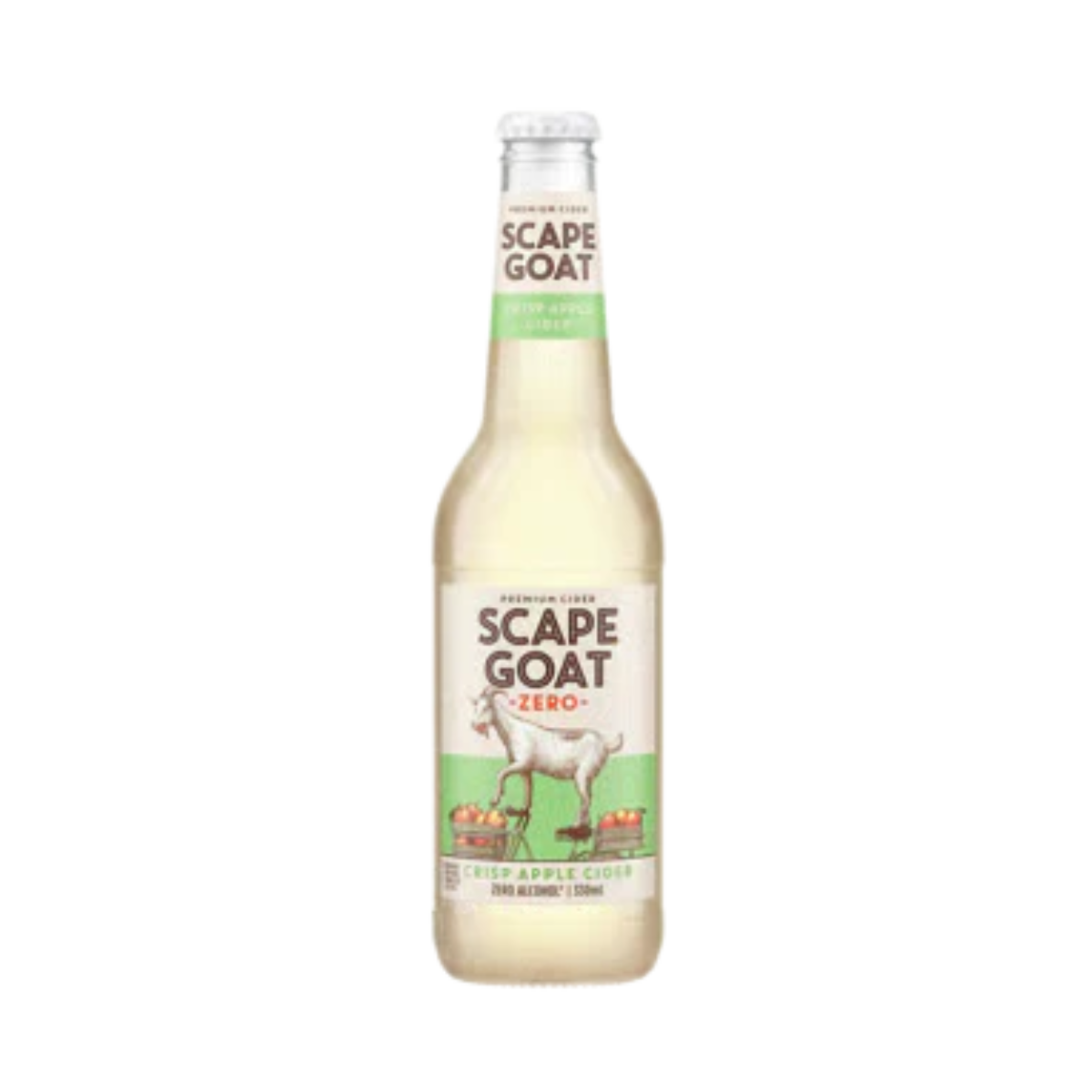 Scape Goat Crisp Zero Non Alcoholic Cider 6x330ml Bottle