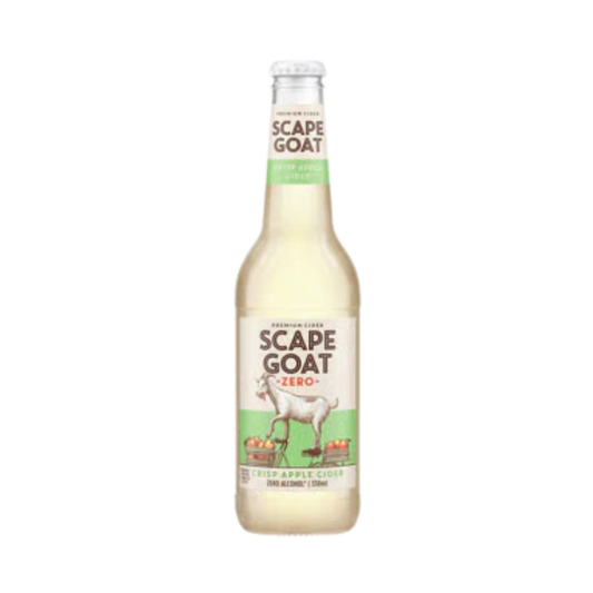 Scape Goat Crisp Zero Non Alcoholic Cider 6x330ml Bottle