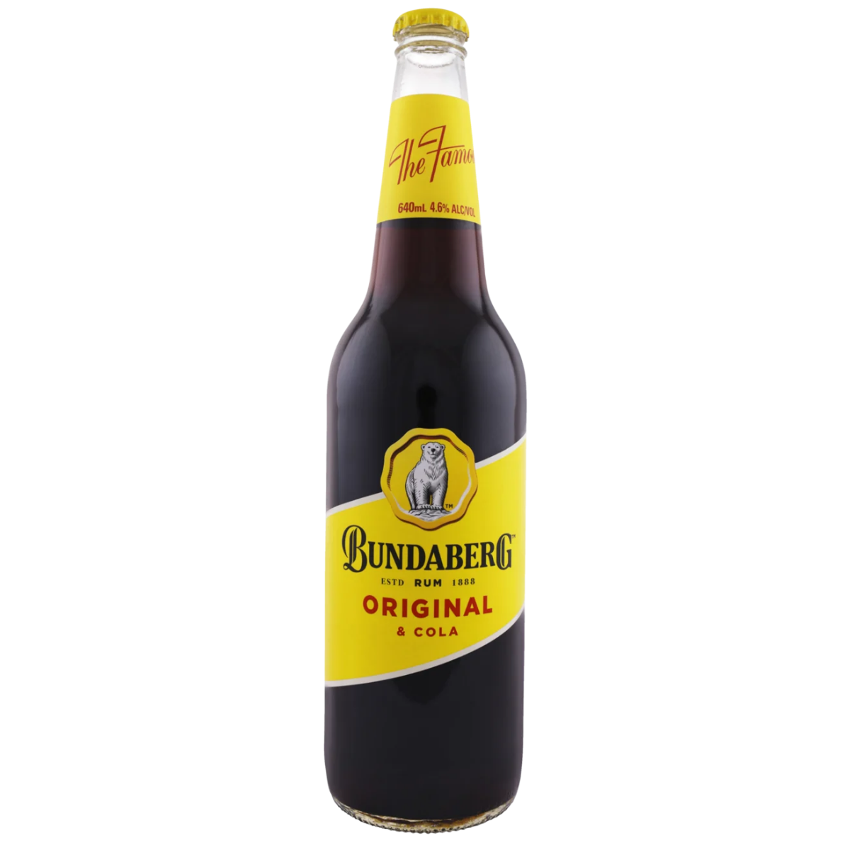 Bundaberg Rum & Cola 640ml Long Neck