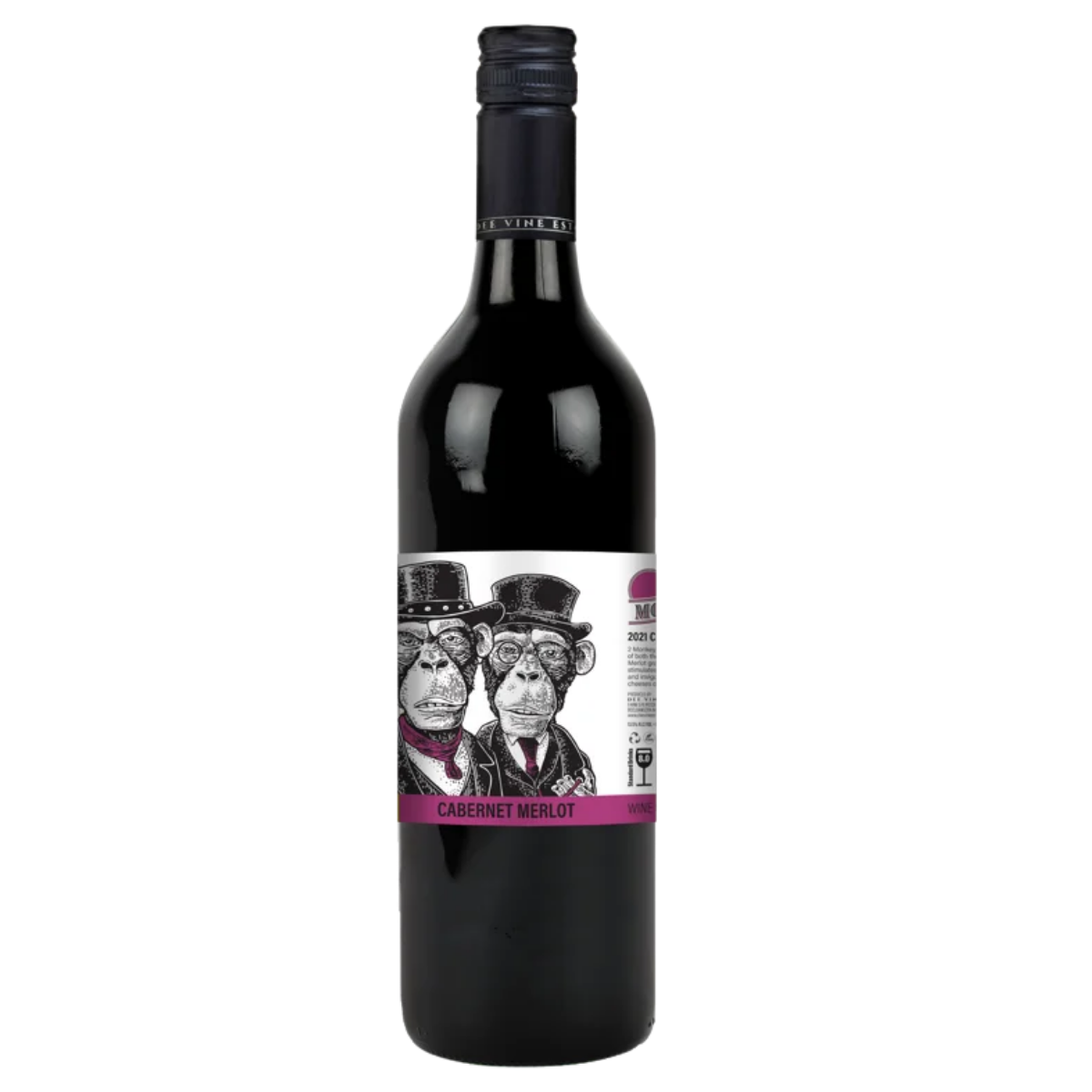 2 Monkeys Cabernet Merlot 750ml