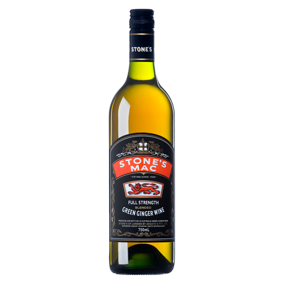 Stone's Mac Full Strength Green Ginger Wine 750ml