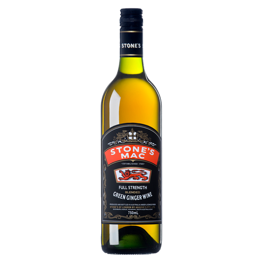 Stone's Mac Full Strength Green Ginger Wine 750ml