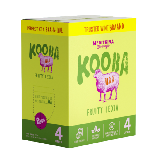 Kooba Fruity Lexia 4L Cask Wine