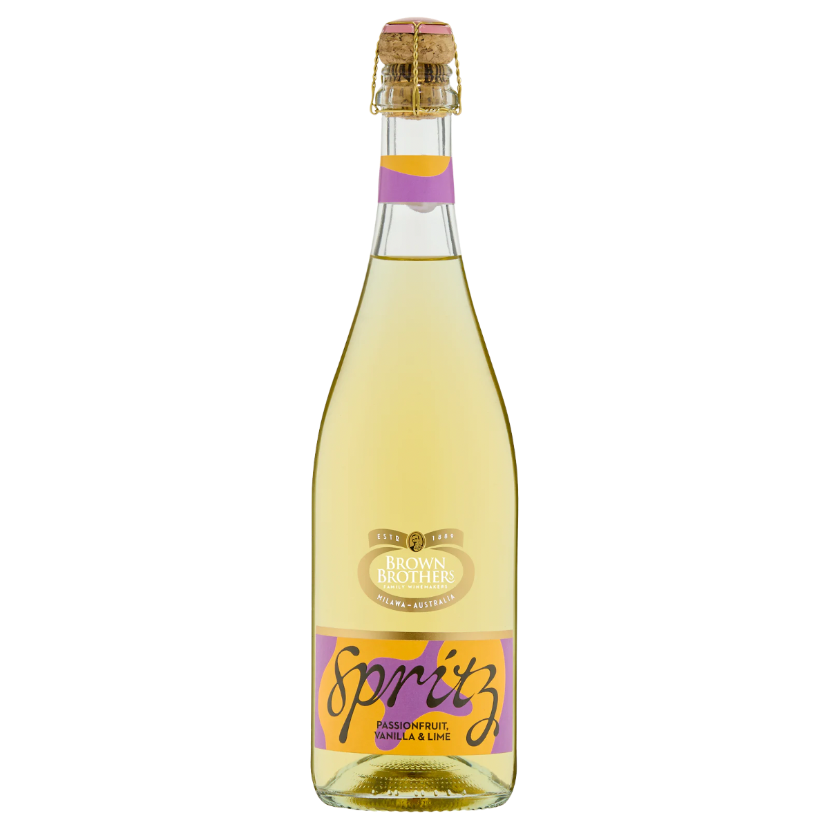 Brown Brothers Spritz Passionfruit Vanilla & Lime 750ml