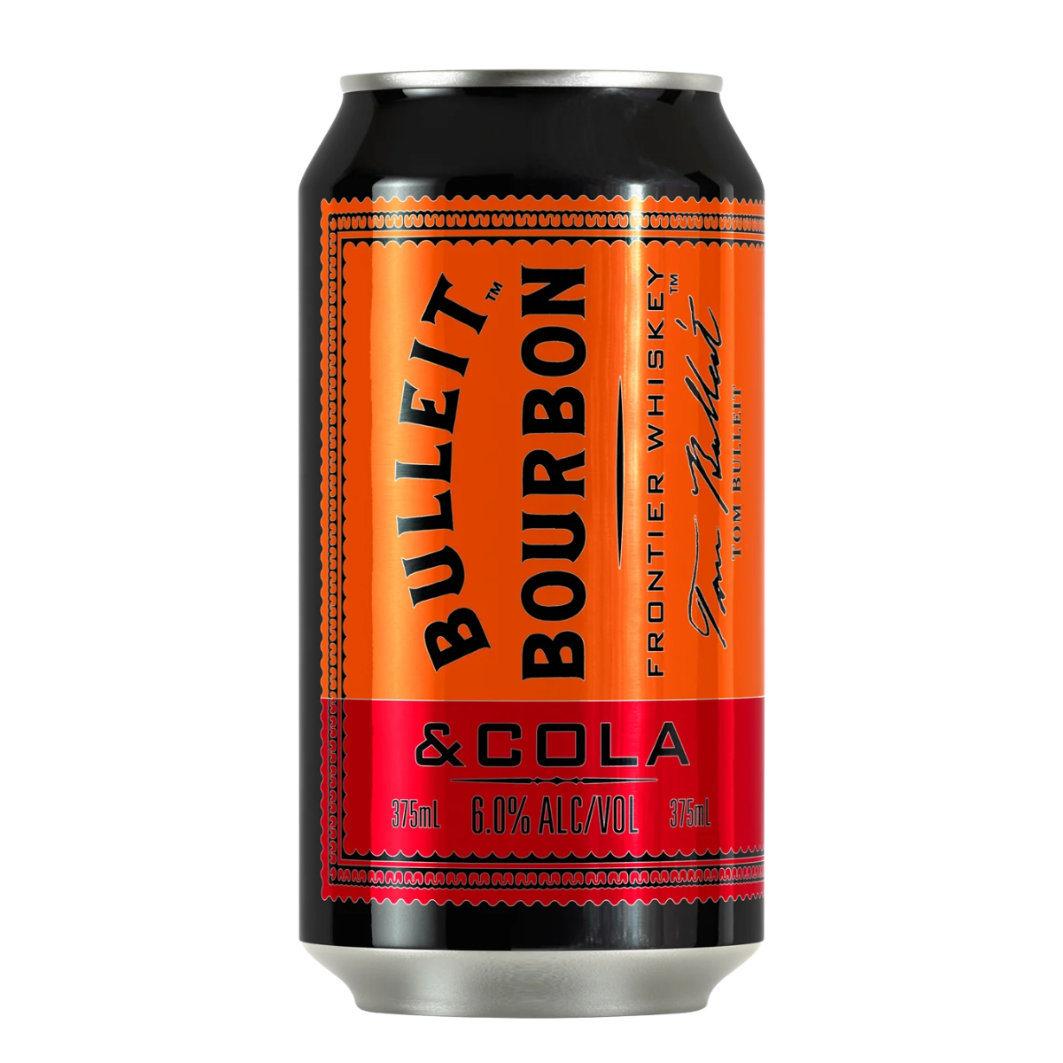 Bulleit Bourbon & Cola 6% 375ml Can