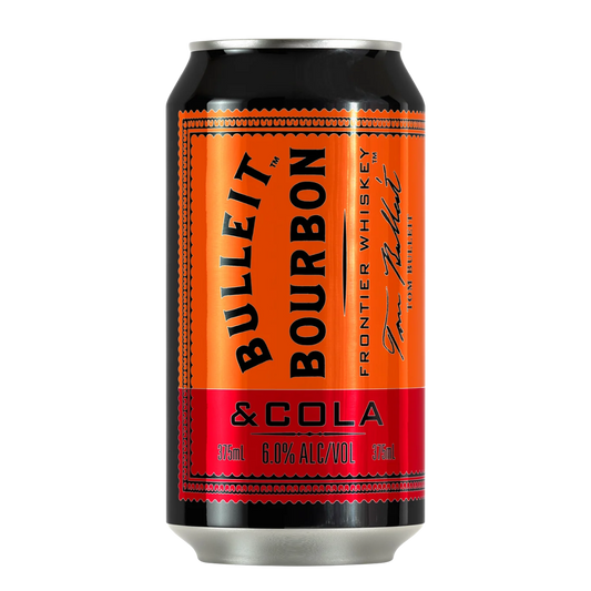 Bulleit Bourbon & Cola 6% 375ml Can