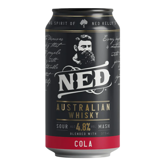 Ned Australian Whisky & Cola 4.8% 375ml Can