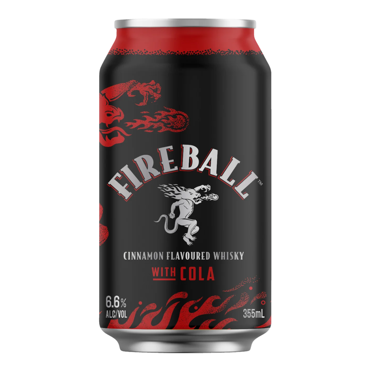 Fireball Cinnamon Whisky with Cola 335ml Can