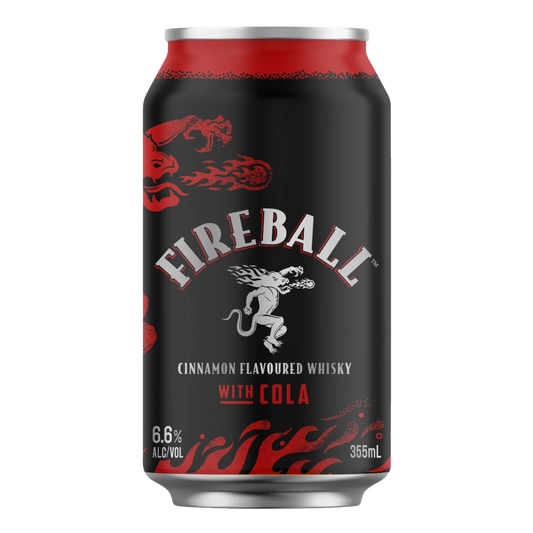 Fireball Cinnamon Whisky with Cola 335ml Can