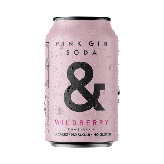 Pink Gin & Wildberry Soda 330ml Can