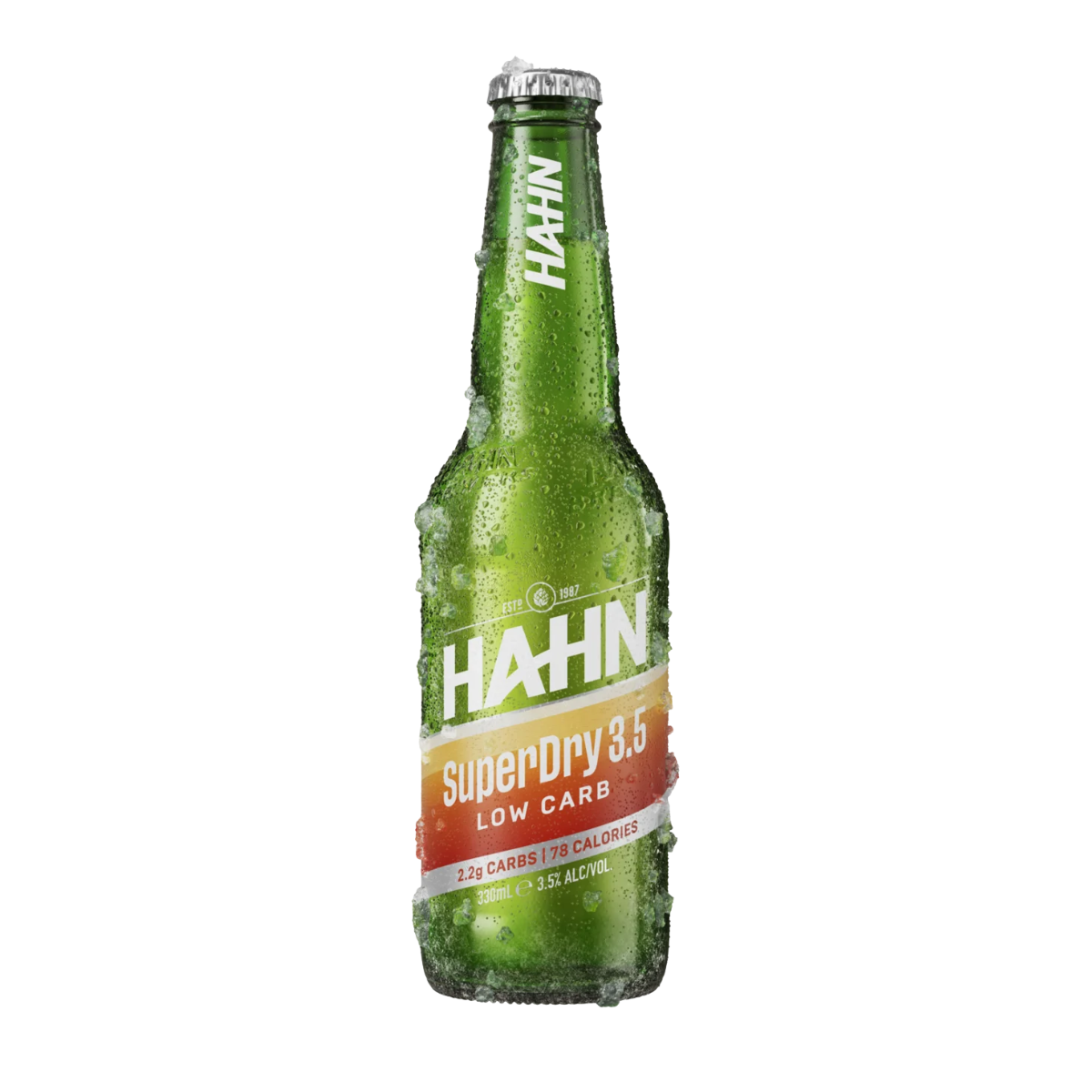 Hahn Super Dry Lager 3.5% 330ml Bottle