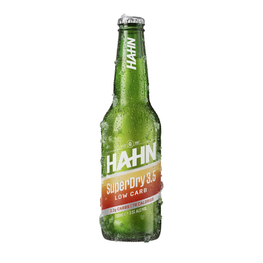 Hahn Super Dry Lager 3.5% 330ml Bottle