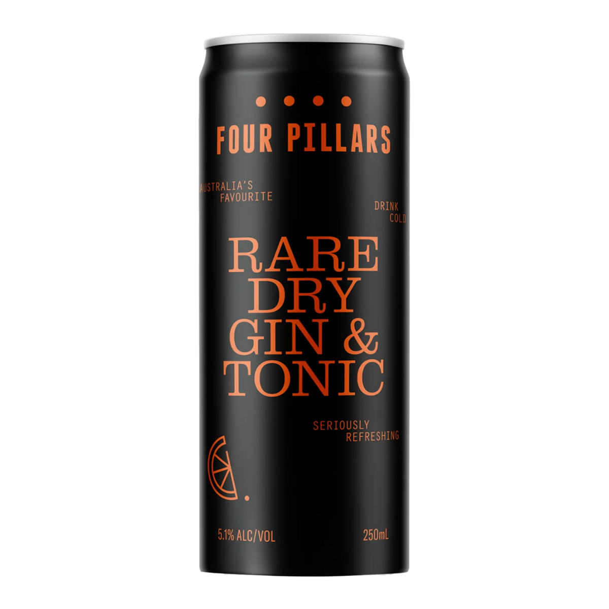 Four Pillars Rare Dry Gin & Soda 250ml Can