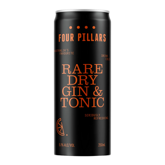 Four Pillars Rare Dry Gin & Soda 250ml Can