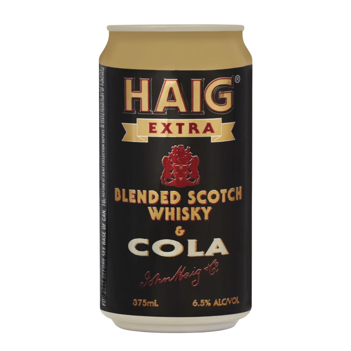 Haig Blended Scotch Whisky & Cola 375ml Can