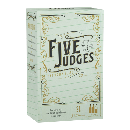 Five Judges Sauvignon Blanc 2L Cask Wine
