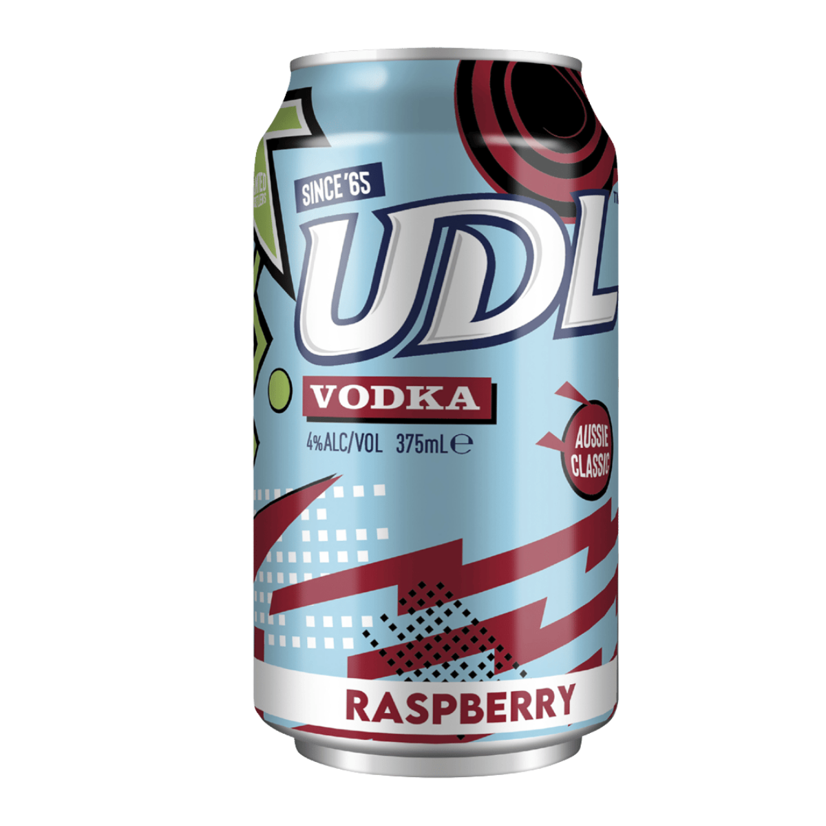 UDL Vodka Raspberry 375ml Can