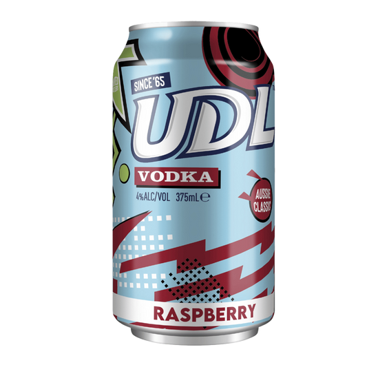 UDL Vodka Raspberry 375ml Can