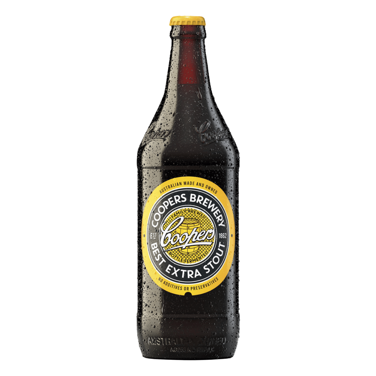 Coopers Best Extra Stout Yellow 375ml Bottle