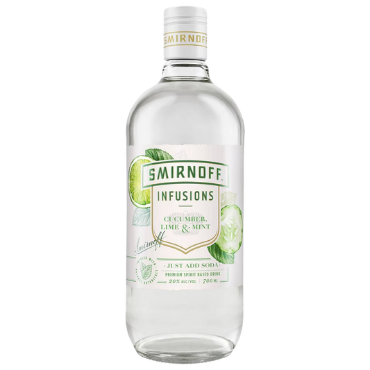 Smirnoff Infusions Cucumber, Lime & Mint 700ml