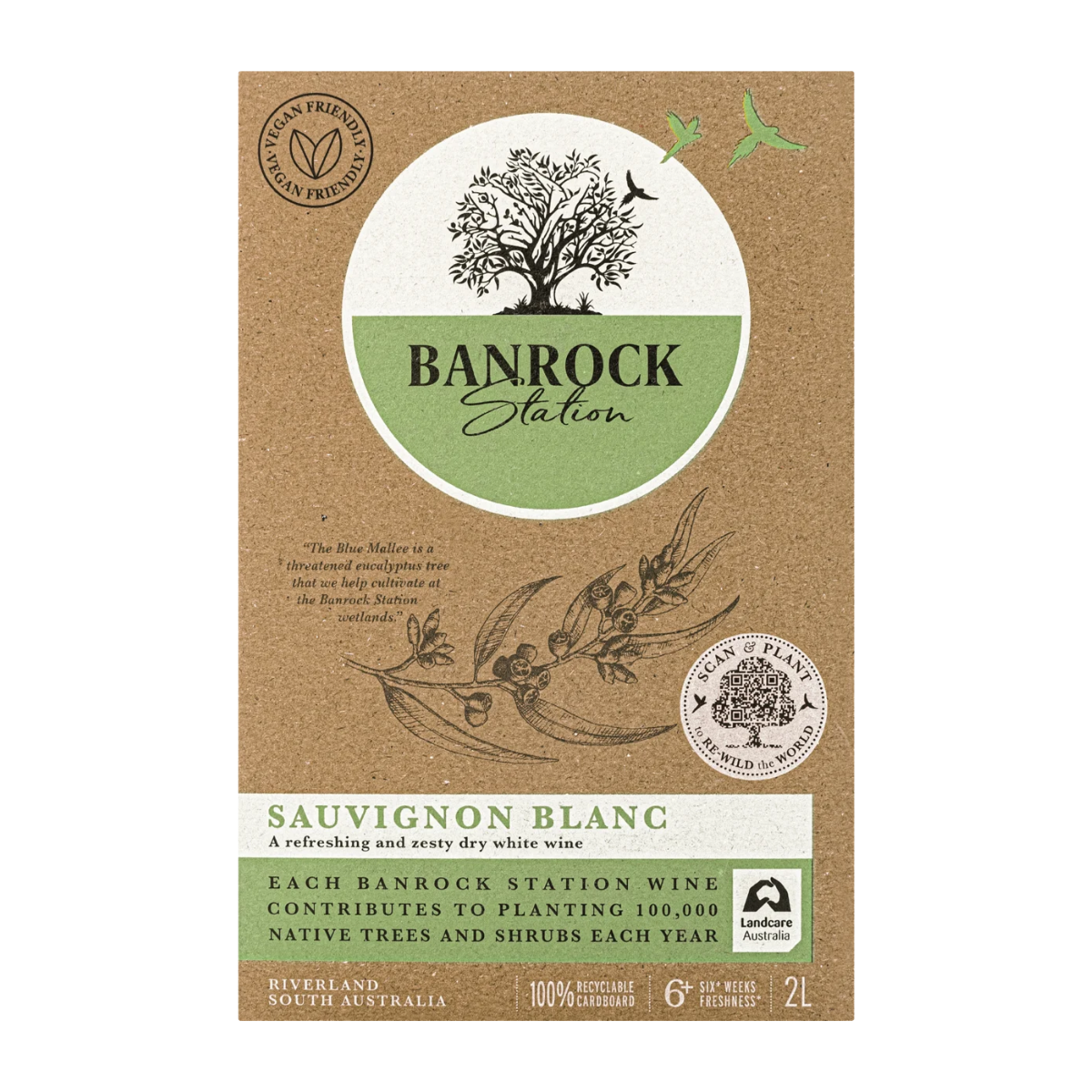Banrock Station Sauvignon Blanc 2L Cask Wine