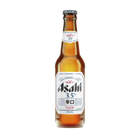 Asahi Super Dry 3.5% 330ml Bottle