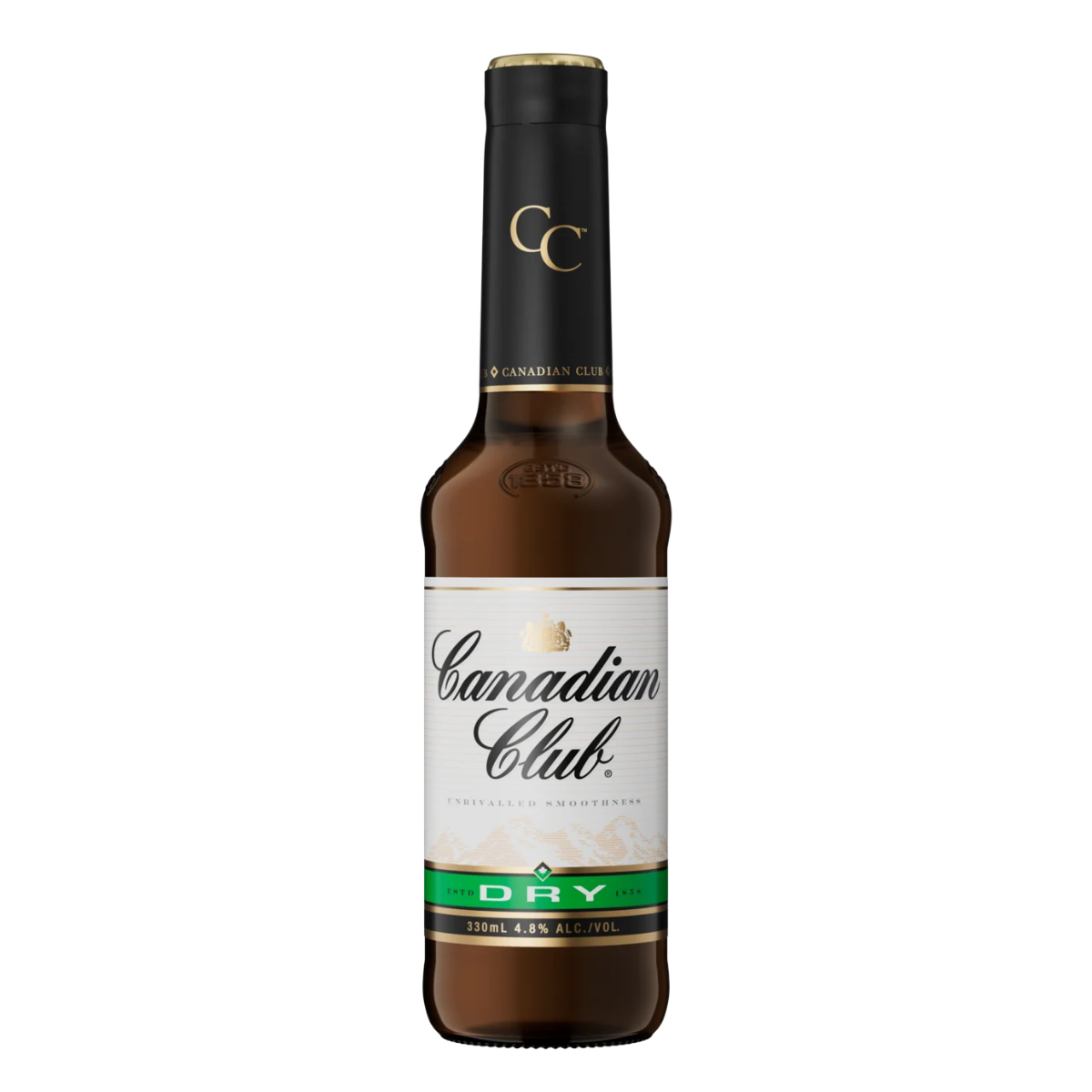 Canadian Club & Dry 330ml Bottle
