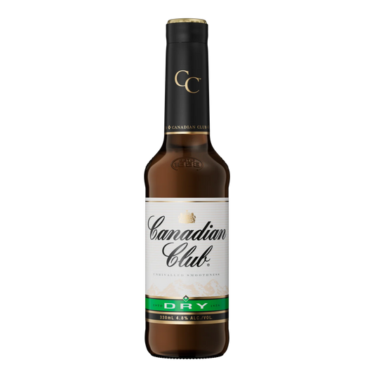 Canadian Club & Dry 330ml Bottle