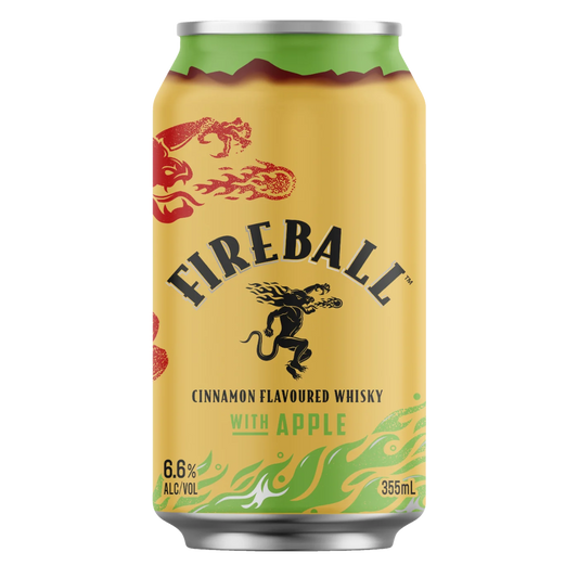 Fireball Cinnamon Whisky with Apple 335ml Can