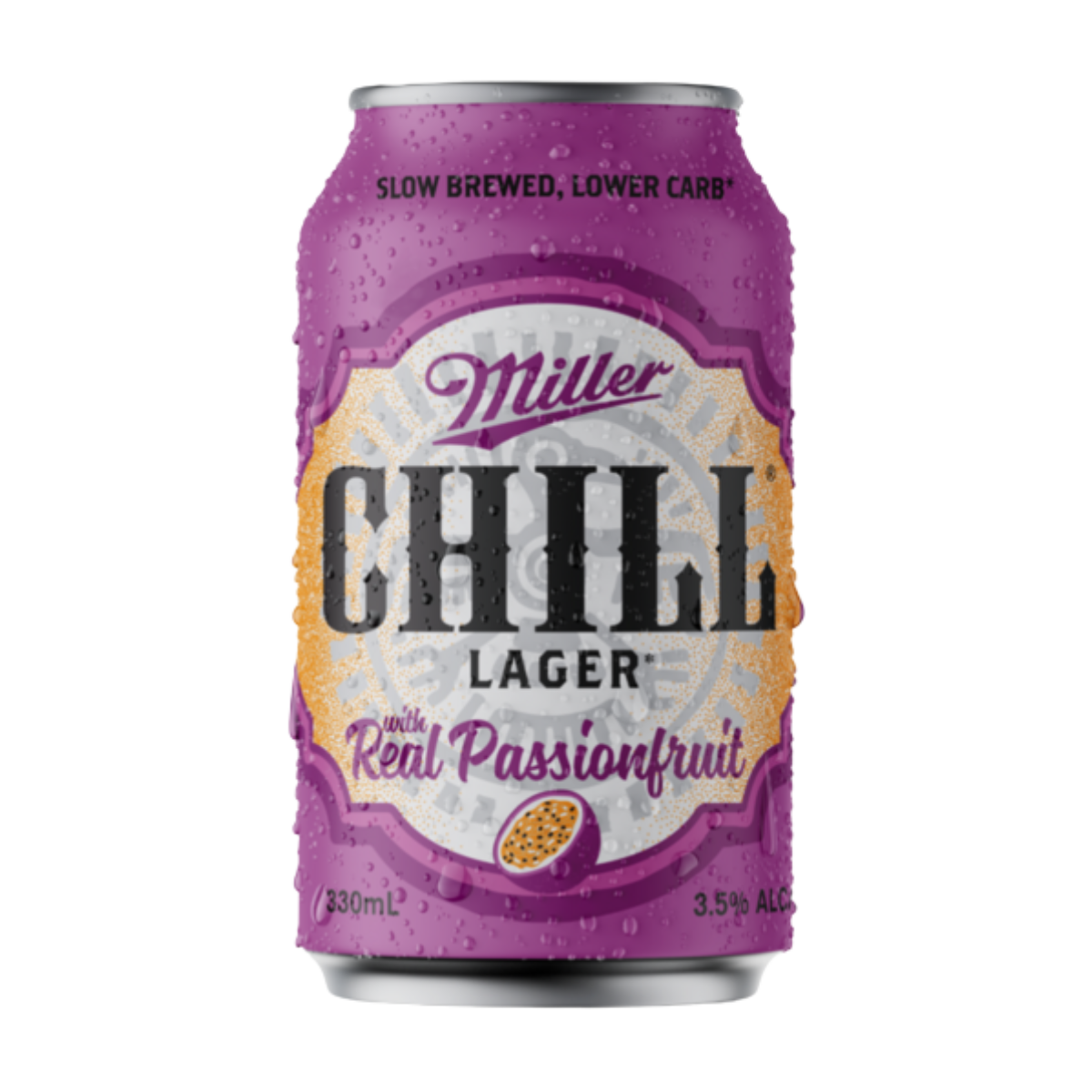Miller Chill Real Passionfruit Larger 330ml Can