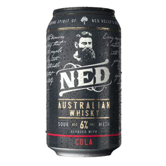 Ned Australian Whisky & Cola 6% 375ml Can