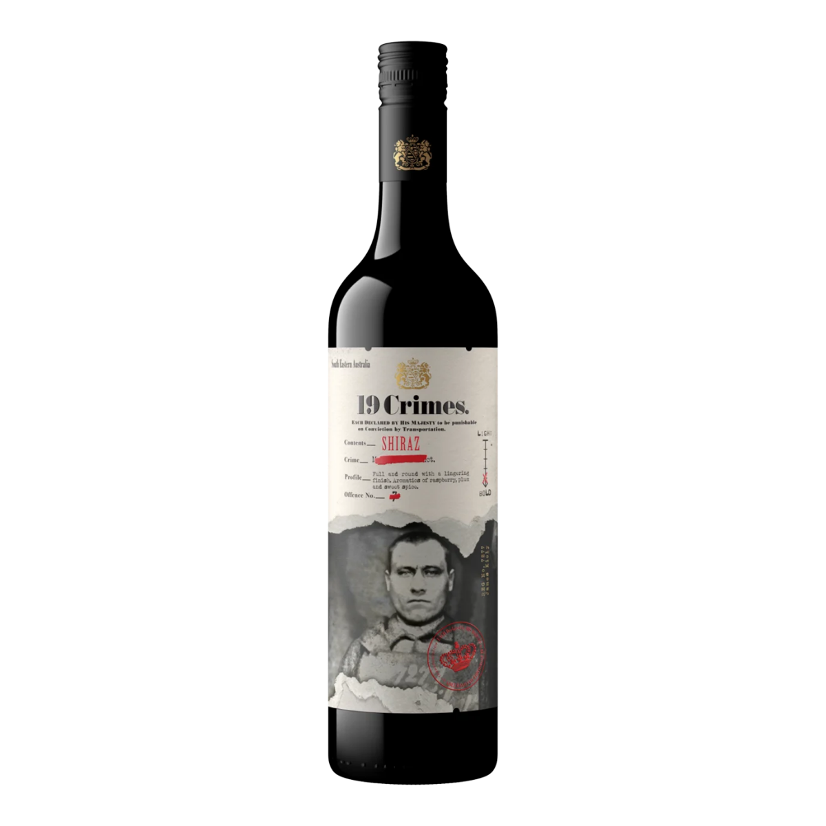 19 Crimes Shiraz 750ml
