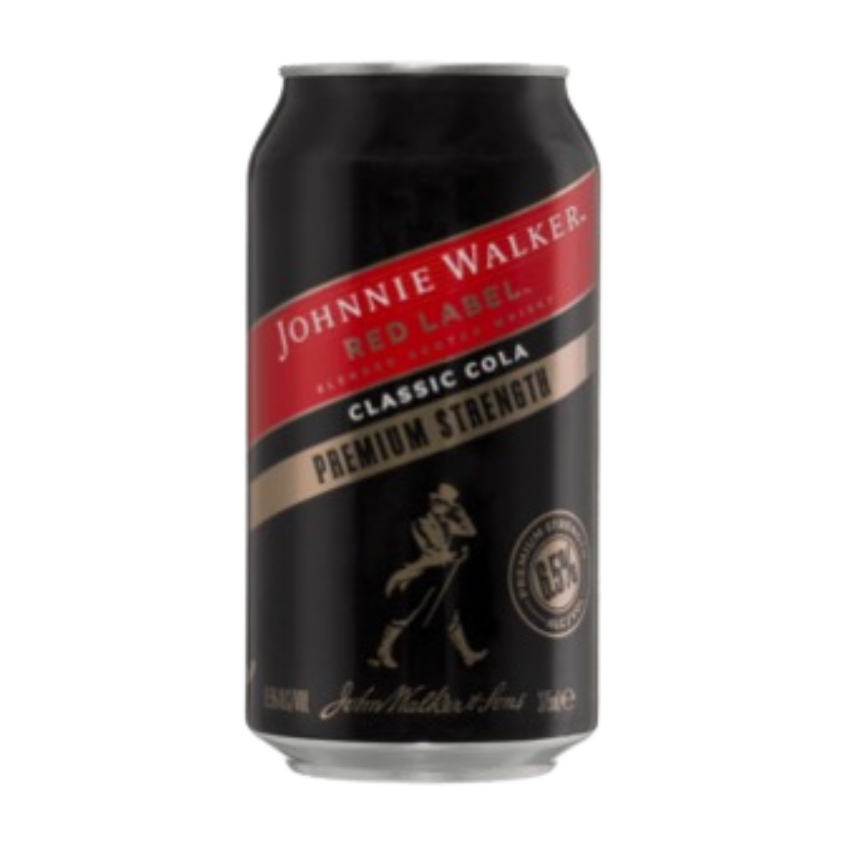 Johnnie Walker & Cola Premium Blend 6.5% 375ml Can
