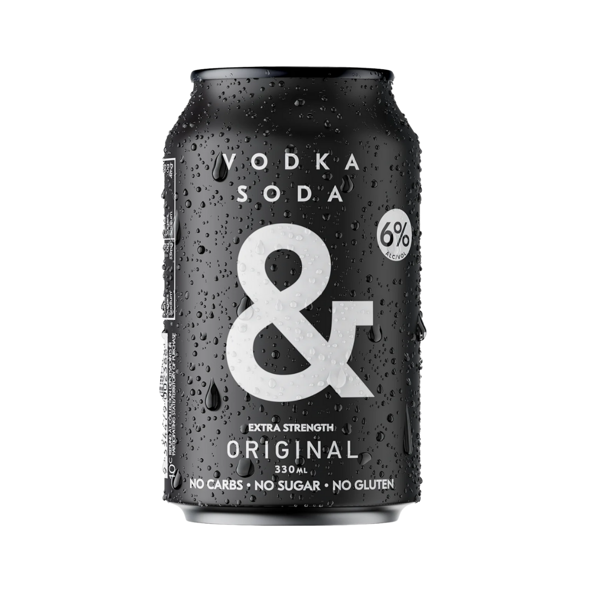 Vodka Soda & Extra Strength Original 330ml Can