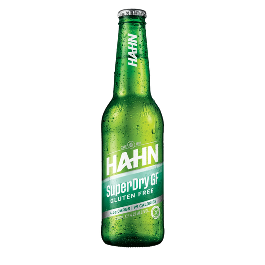 Hahn Super Dry Gluten Free Lager 330ml Bottle