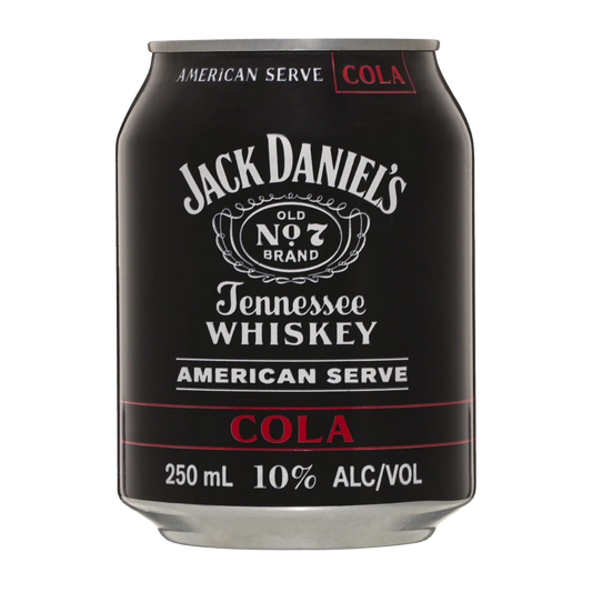 Jack Daniel's & Cola American Serve 250ml Can