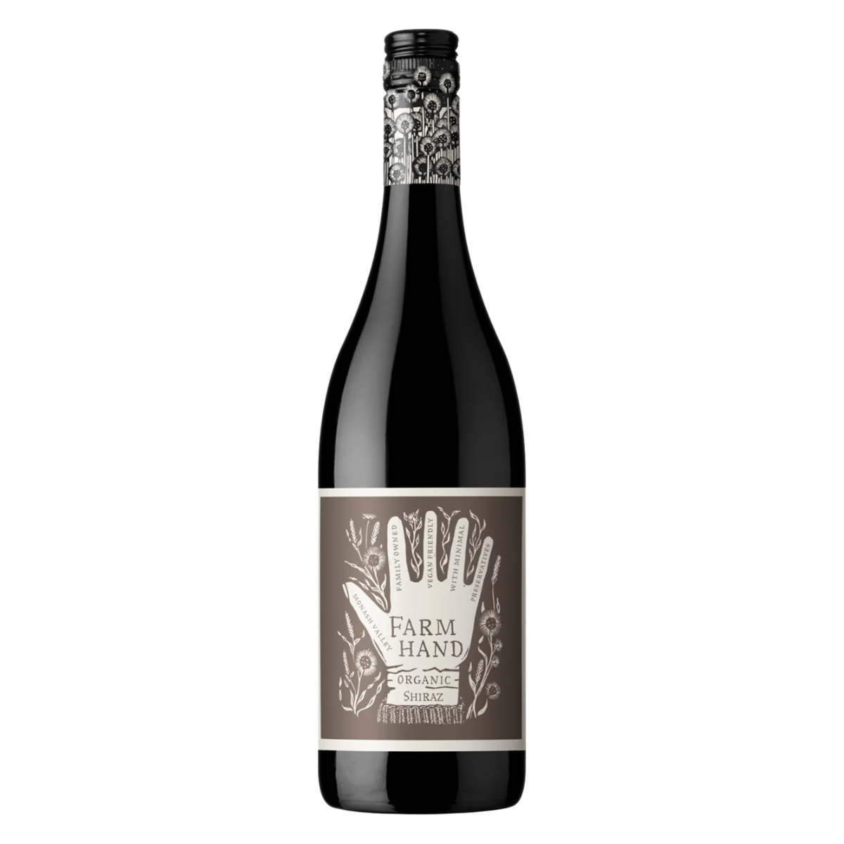 Farm Hand Organic Shiraz 750ml