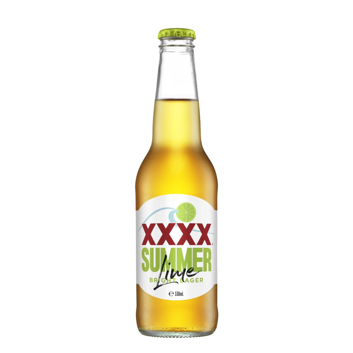 XXXX Summer Lime Bright Larger 330ml Bottle