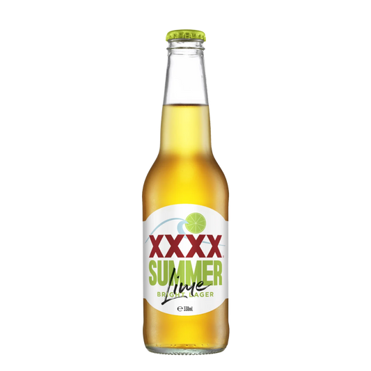 XXXX Summer Lime Bright Larger 330ml Bottle