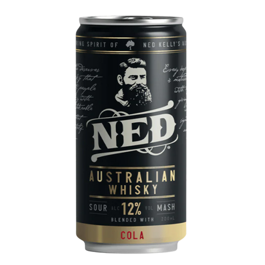 Ned Australian Whisky & Cola 12% 200ml Can