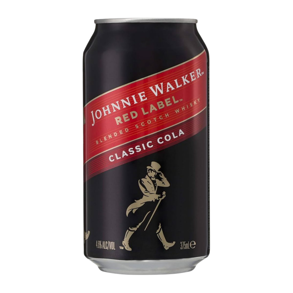 Johnnie Walker & Classic Cola 375ml Can