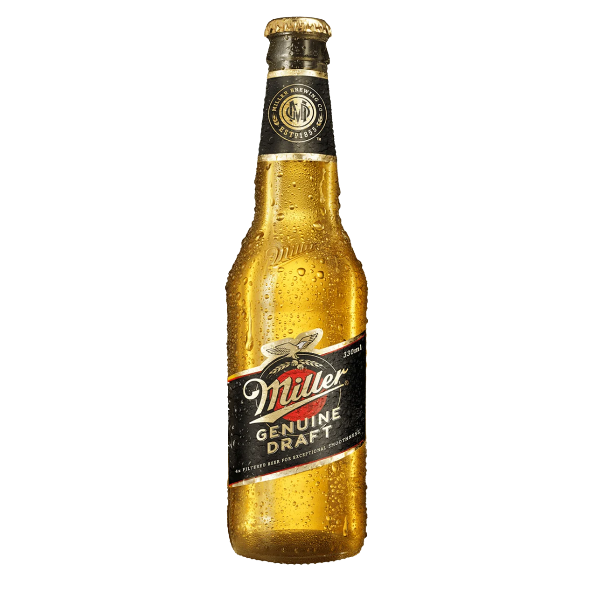 Miller Genuine Draft 330ml Bottle