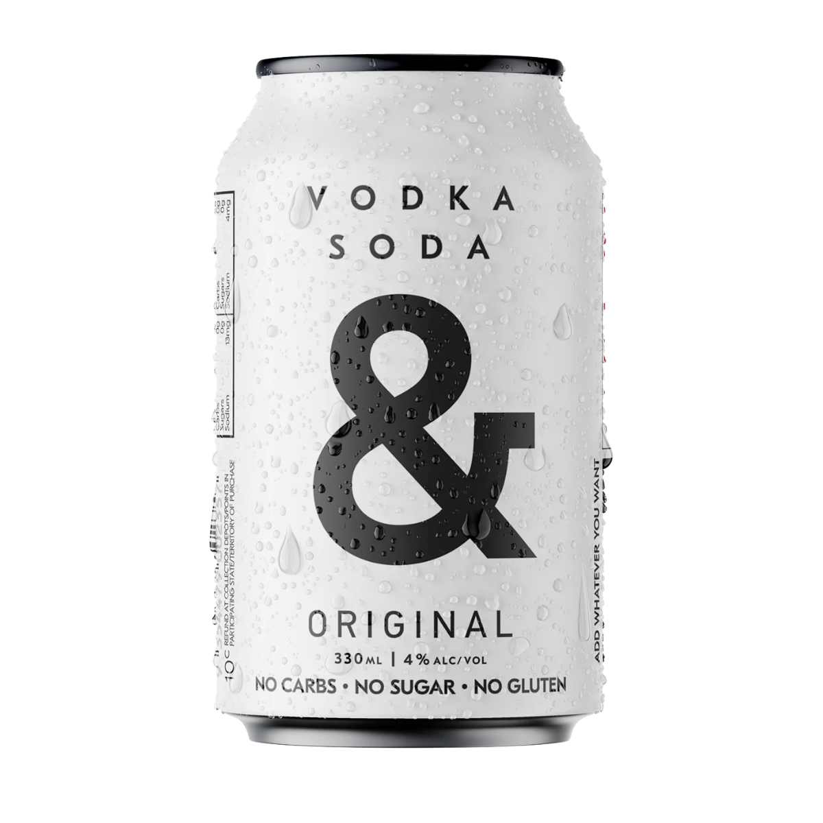 Vodka Soda & Original 330ml Can